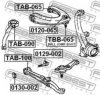 TOYOT 4819022040 Camber Correction Screw